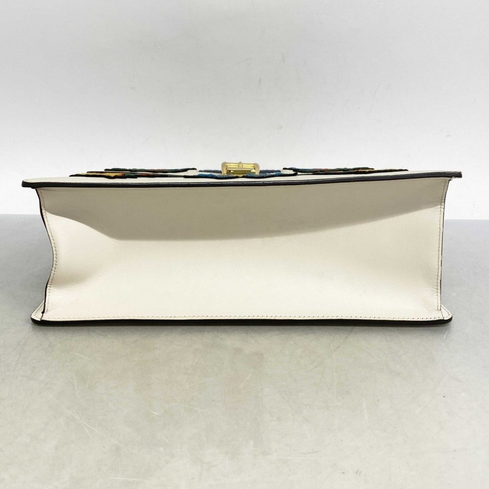 Gucci Sylvie handbag 431665 leather ivory women's - Picture 3 of 11